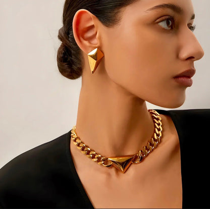 Sarai – Geometrische Ohrringe